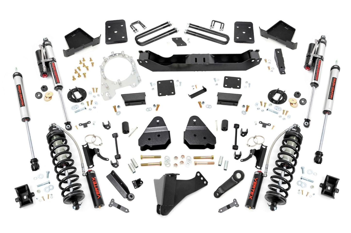 Rough Country 50457 6 Inch Lift Kit | Diesel | No OVLD  | C/O Vertex | Ford F-250/F-350 Super Duty (17-22)