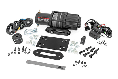 Rough Country 92071 Winch Plate | RS4500S | Can-Am Defender MAX HD10
