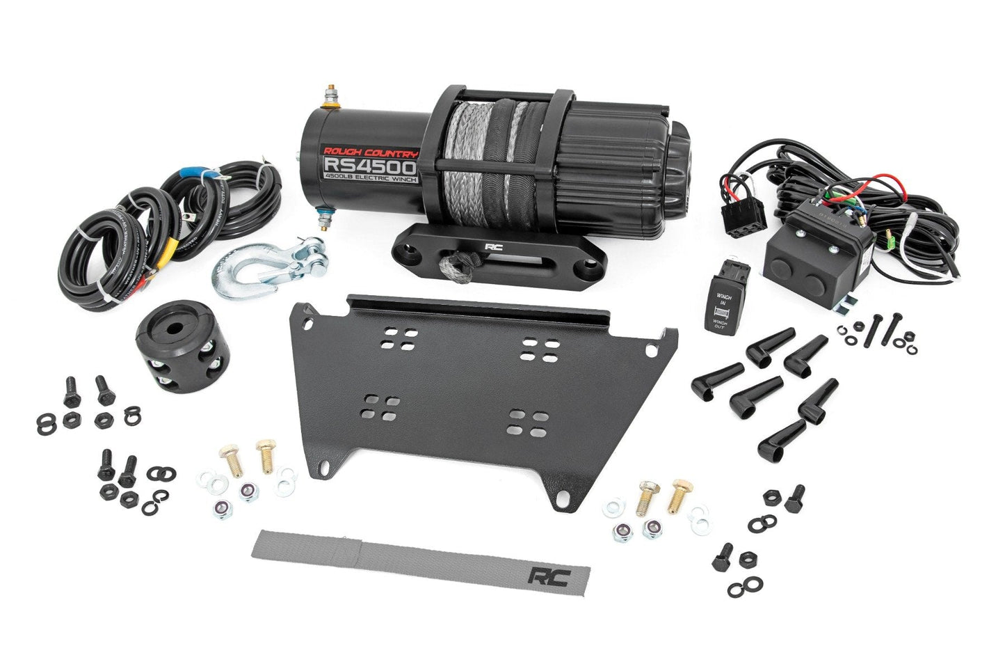 Rough Country 92065 Winch Mount | RS4500S | Polaris Ranger XP 1000