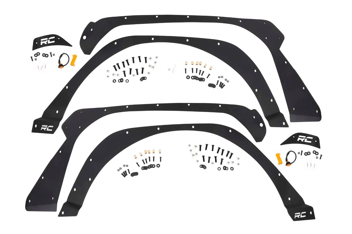 Rough Country 10539 Fender Delete Kit | FR & RR | Jeep Wrangler JL (18-25)/Wrangler Unlimited (18-25)