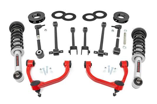 Rough Country 40231RED 3 Inch Lift Kit | UCA | Ford Expedition 4WD (2018-2024)