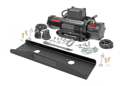 Rough Country 92075 Winch Plate | PRO12000S | Mahindra Roxor