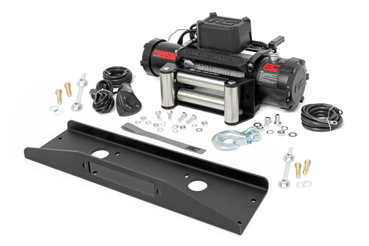 Rough Country 92072 Winch Plate | PRO9500 | Mahindra Roxor
