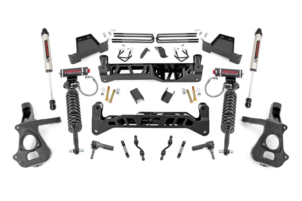 Rough Country 23757 7 Inch Lift Kit | Cast Steel | Vertex/V2 | Chevy/GMC 1500 (14-18 & Classic)