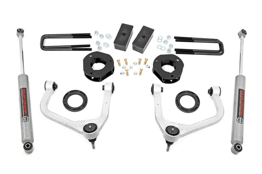 Rough Country 22630 3.5 Inch Lift Kit | GMC Sierra 1500 2WD/4WD (2019-2025 & Classic)