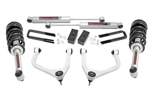 Rough Country 22631 3.5 Inch Lift Kit | N3 Struts | GMC Sierra 1500 2WD/4WD (2019-2025 & Classic)