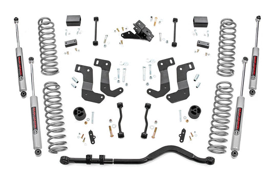 Rough Country 78130 3.5 Inch Lift Kit | C/A Drop | 4-Door | EcoDiesel | Jeep Wrangler Unlimited JL 4WD (20-23)