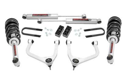 Rough Country 28231_A 3.5 Inch Lift Kit | N3 Struts | Rear Mono Leaf | Chevy Silverado 1500 (25-26)