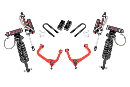 Rough Country 28250RED_A 3.5 Inch Lift Kit | Vertex | Rear Mono Leaf | Chevy Silverado 1500 (25-26)