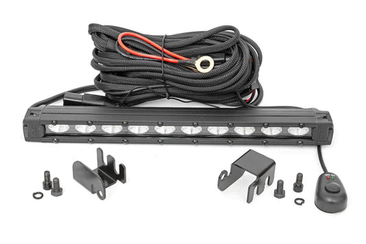 Rough Country 92027 LED Light Kit | Rear Mount | 10" Black Slimline | Honda Talon 1000