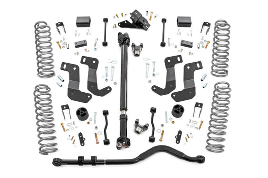 Rough Country 60600 3.5 Inch Lift Kit | C/A Drop | 4-Door | 392 | Jeep Wrangler Unlimited (18-23)