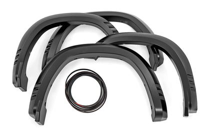 Rough Country F-D319201-GW7 Fender Flares | SF1 | GW7 Bright White | Ram 1500 2WD/4WD (2019-2024)
