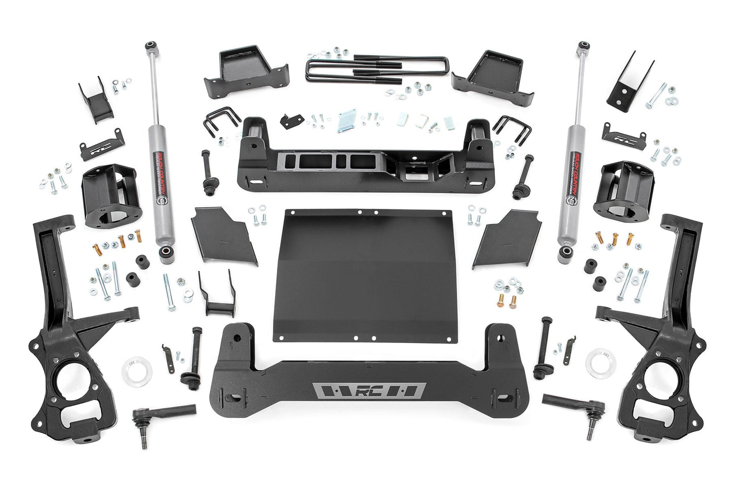 Rough Country 27531D 4 Inch Lift Kit | Diesel | Chevy/GMC Sierra 1500 (19-24)/Silverado 1500 (19-24)