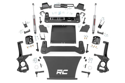 Rough Country 27531 4 Inch Lift Kit | AT4/Trailboss | Chevy/GMC Sierra 1500 (19-24)/Silverado 1500 (19-24)
