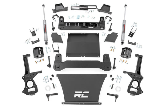 Rough Country 27531 4 Inch Lift Kit | AT4/Trailboss | Chevy/GMC Sierra 1500 (19-24)/Silverado 1500 (19-24)