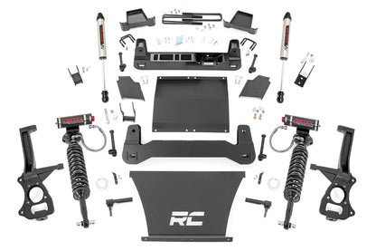 Rough Country 27557 4 Inch Lift Kit | AT4/Trailboss | Vertex/V2 | Chevy/GMC Sierra 1500 (19-24)/Silverado 1500 (19-24)