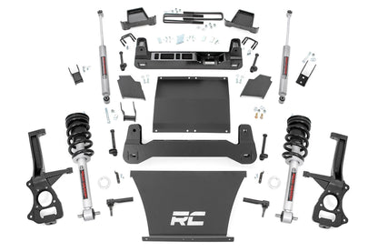 Rough Country 21732 6 Inch Lift Kit | N3 Struts | Chevy Silverado 1500 4WD (2019-2024 & Classic)