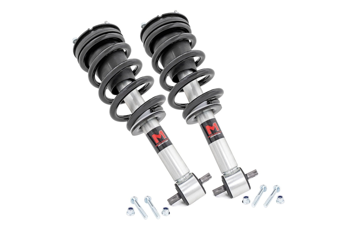Rough Country 502065 M1 Adjustable Leveling Struts | 0-2" | Chevy/GMC Sierra 1500 (19-26)/Silverado 1500 (19-26)