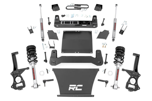 Rough Country 26632_A 6 Inch Lift Kit |Mono Leaf Rear | N3 Struts | GMC Sierra 1500 2WD/4WD (25-26)