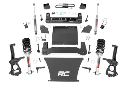 Rough Country 26632 6 Inch Lift Kit |Mono Leaf Rear | N3 Struts | GMC Sierra 1500 2WD/4WD (2019-2024 & Classic)