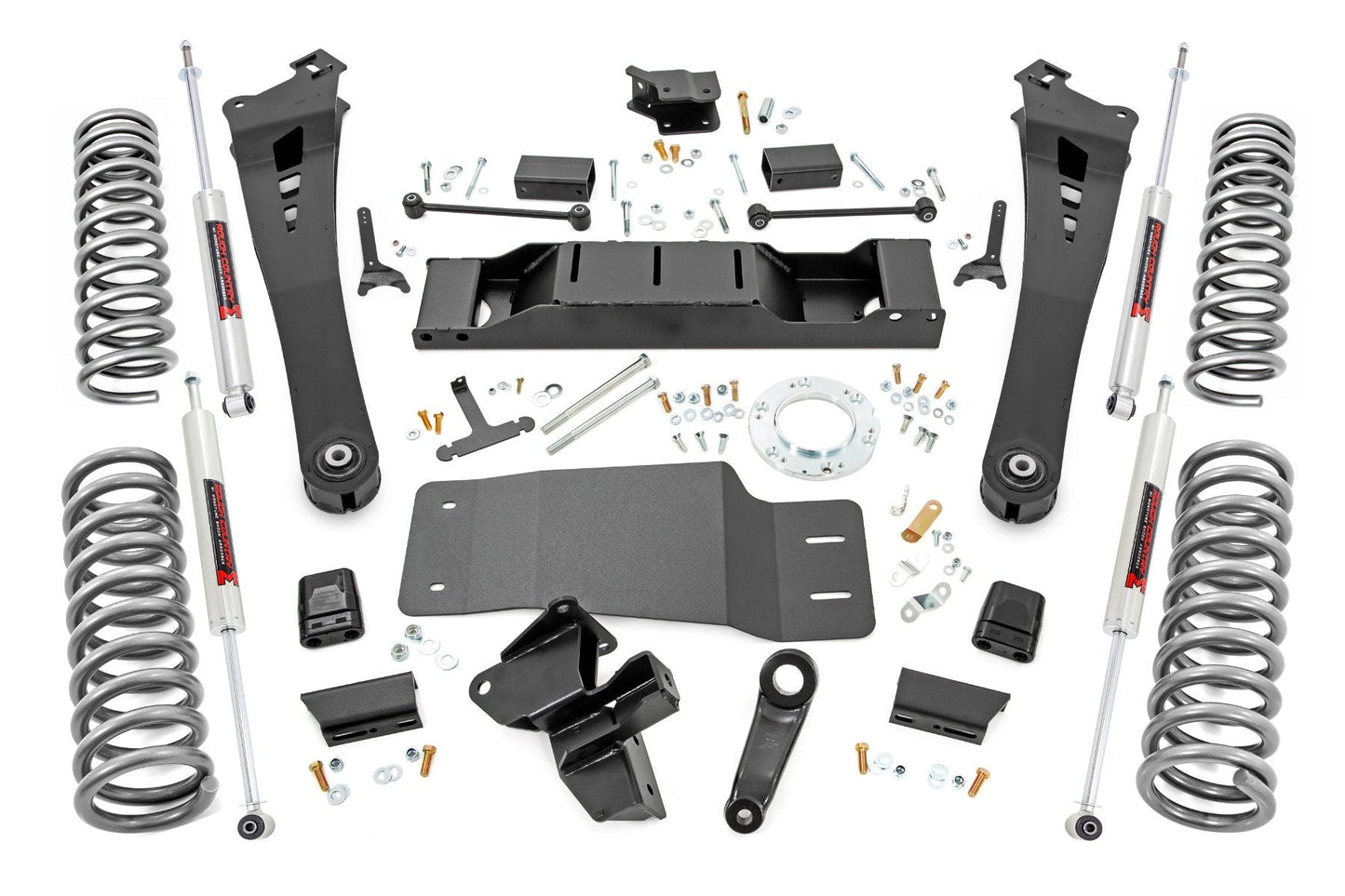 Rough Country 38340 5 Inch Lift Kit | Dual Rate Coils | M1 | Ram 2500 4WD (2019-2024)