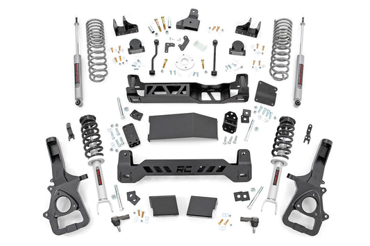 Rough Country 33431 6 Inch Lift Kit | N3 Struts | Dual Rate Coils | Ram 1500 4WD (2019-2024)