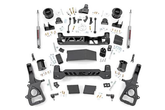 Rough Country 33830A 5 Inch Lift Kit | Air Ride | Ram 1500 4WD (2019-2024)