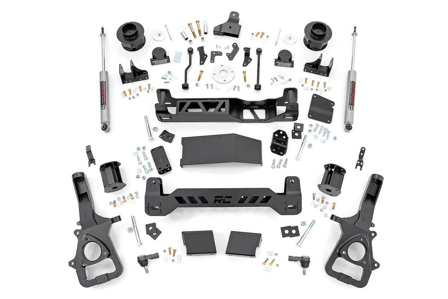 Rough Country 34430A 5 Inch Lift Kit | 22XL | Air Ride | Ram 1500 4WD (2019-2024)