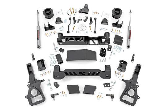 Rough Country 34430A 5 Inch Lift Kit | 22XL | Air Ride | Ram 1500 4WD (2019-2024)