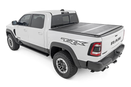 Rough Country 47320650B Hard Low Profile Bed Cover |6'4" | No Rambox | Ram 1500 (19-26)/1500 TRX (21-24)