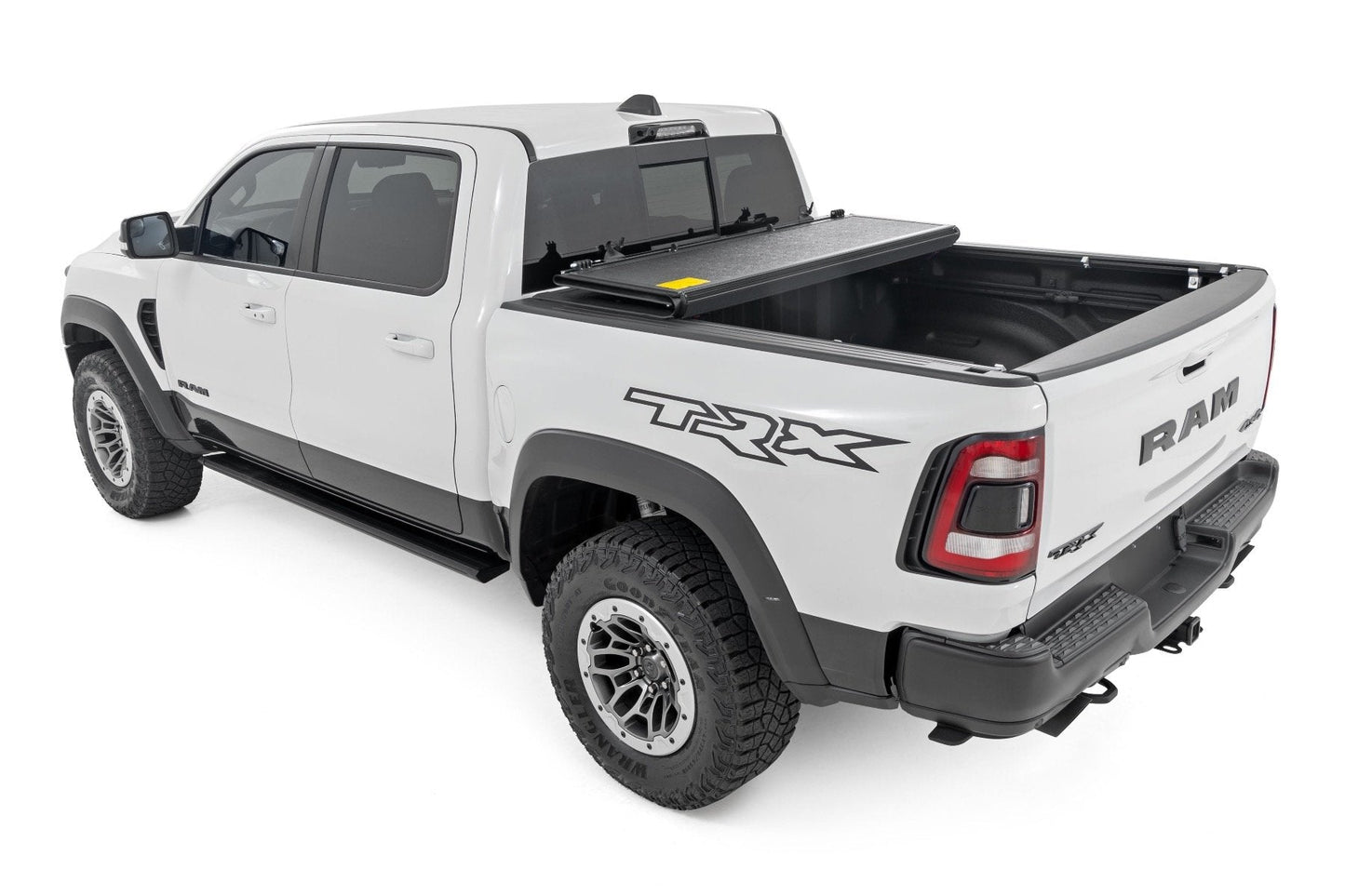 Rough Country 47320650B Hard Low Profile Bed Cover |6'4" | No Rambox | Ram 1500 (19-26)/1500 TRX (21-24)