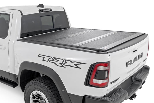 Rough Country 47320650B Hard Low Profile Bed Cover |6'4" | No Rambox | Ram 1500 (19-26)/1500 TRX (21-24)