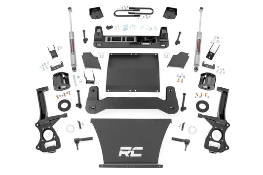 Rough Country 26631 6 Inch Lift Kit | Mono Leaf Rear | N3 | GMC Sierra 1500 2WD/4WD (2019-2024 & Classic)