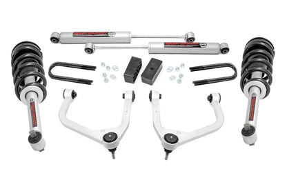 Rough Country 28831 3.5 Inch Lift Kit | Mono Leaf Rear | N3 Struts | GMC Sierra 1500 2WD/4WD (2019-2024 & Classic)