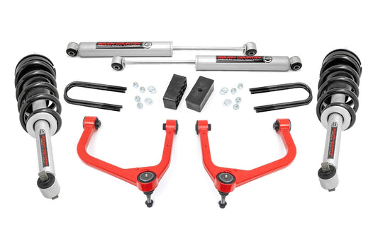 Rough Country 110531RED 3.5 Inch Lift Kit | N3 Struts | GMC Sierra 1500 2WD/4WD (2025-2026)