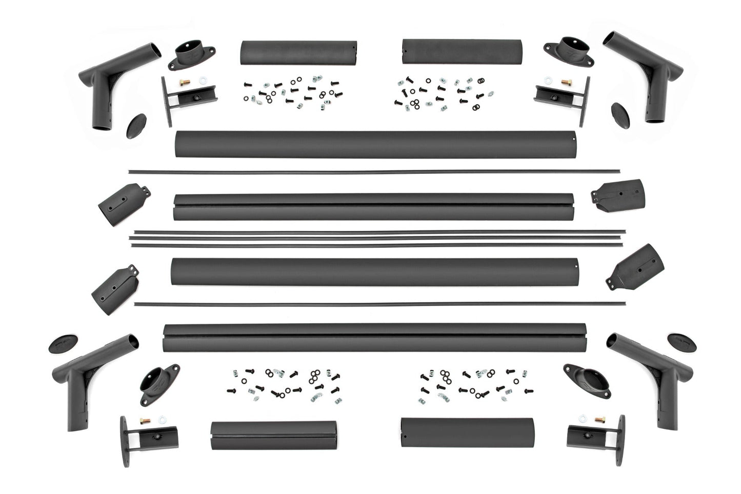 Rough Country 10201 Bed Rack | Aluminum | Chevy Silverado 1500 2WD/4WD (2019-2026 & Refresh)