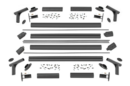 Rough Country 10201 Bed Rack | Aluminum | Chevy Silverado 1500 2WD/4WD (2019-2026 & Refresh)