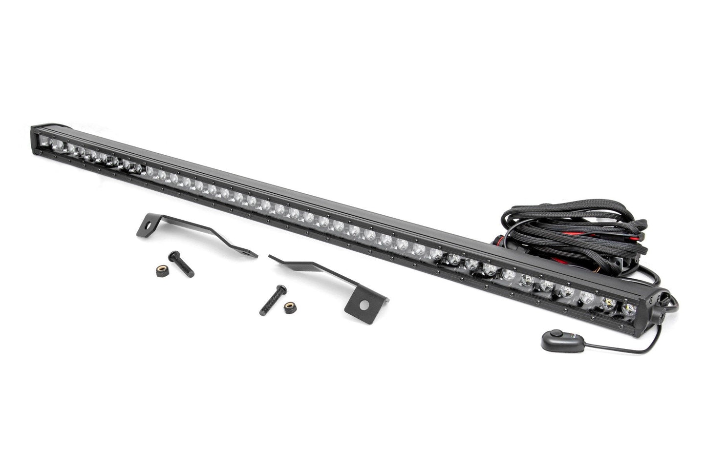 Rough Country 97079 LED Light Kit | Rear Mount | 40" Black Single Row | Can-Am Maverick Sport 1000R