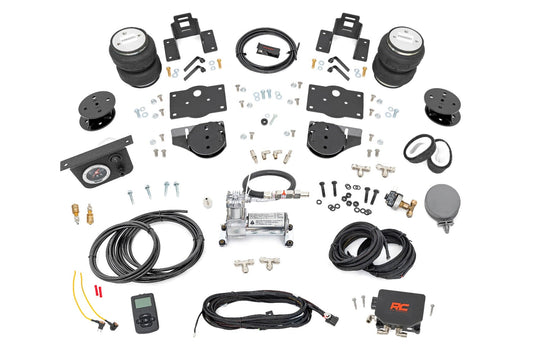 Rough Country 100354WC Air Spring Kit w/compressor | Wireless Controller | 4 Inch Lift Kit | Ram 1500 (19-26)