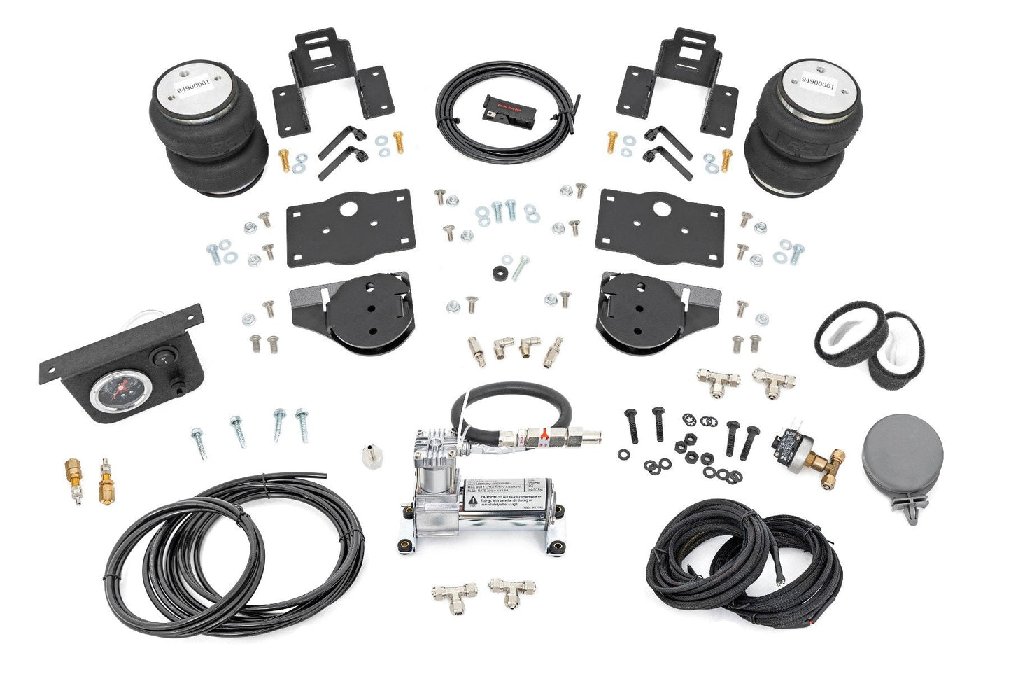 Rough Country 10035C Air Spring Kit w/compressor | Ram 1500 4WD (2019-2026)