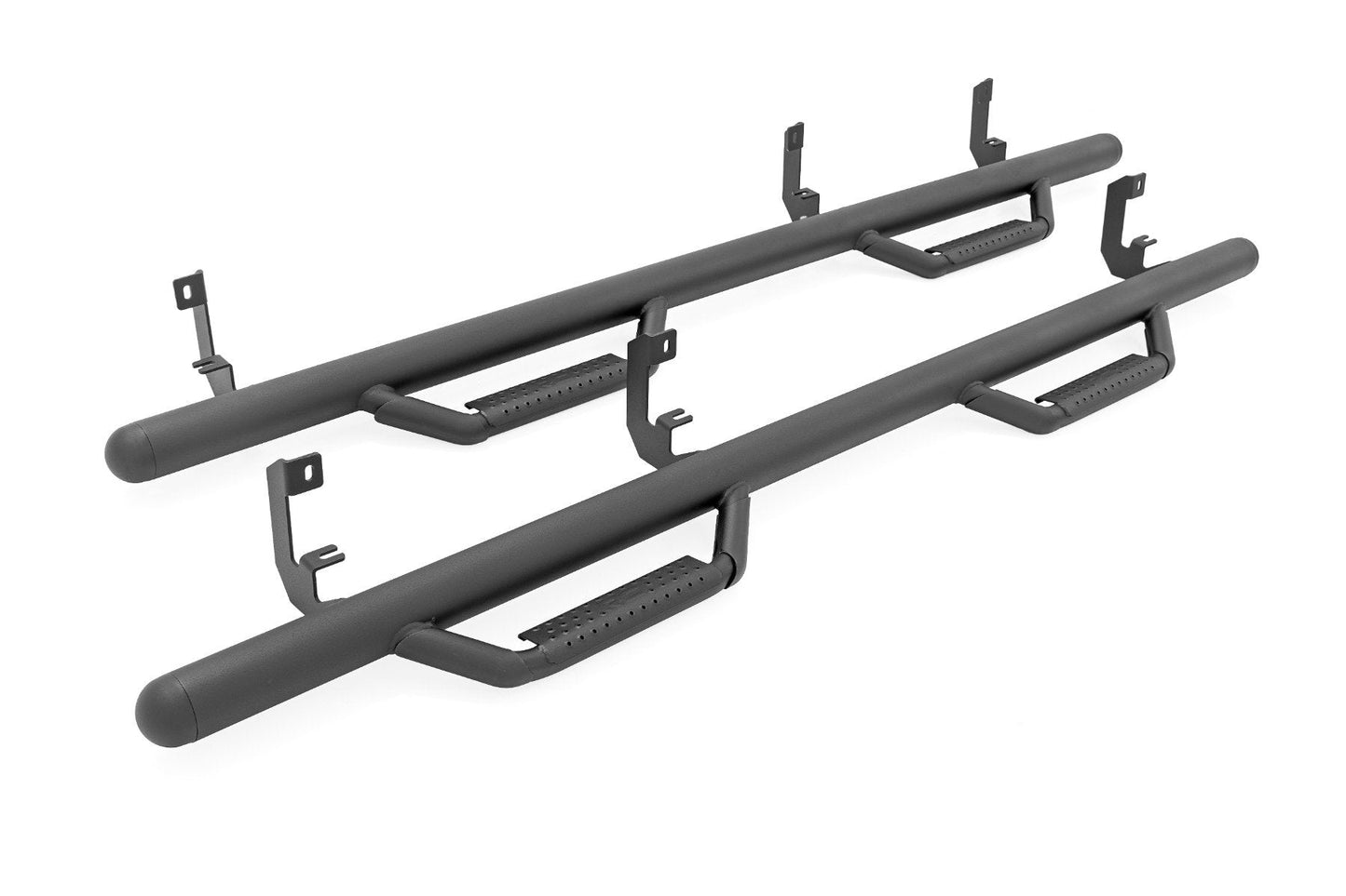 Rough Country RCD1980CCB Nerf Steps | Cab Length | Crew | 5'7" Bed | Ram 1500 (19-26)/1500 TRX (21-24)