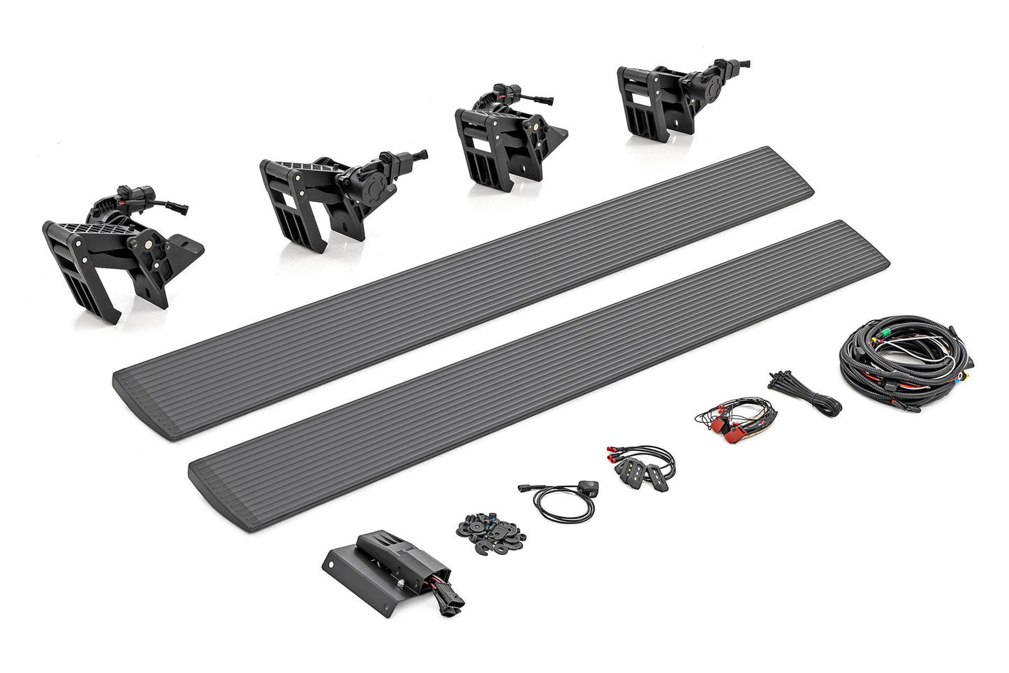 Rough Country PSR51920 Power Running Boards | Dual Electric Motor | Crew Cab | Chevy/GMC 1500/2500HD/3500HD (19-26)