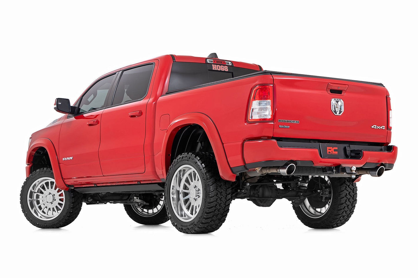 Rough Country PSR61920 Power Running Boards | Dual Electric Motor | Crew Cab | Ram 1500 (19-26)/1500 TRX (21-24)