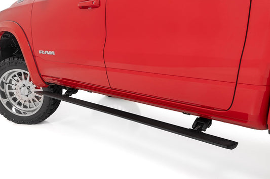 Rough Country PSR61920 Power Running Boards | Dual Electric Motor | Crew Cab | Ram 1500 (19-26)/1500 TRX (21-24)