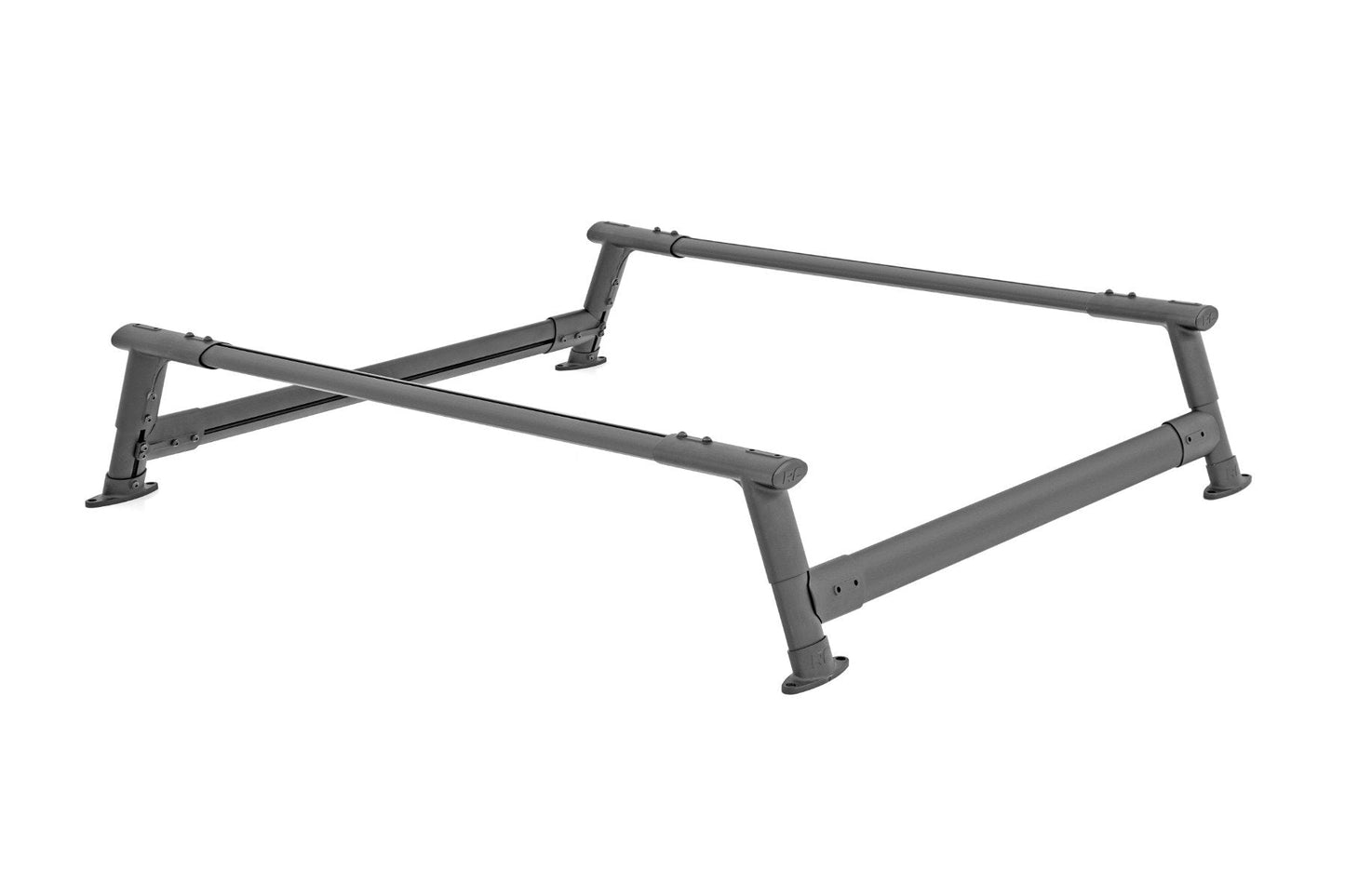 Rough Country 10204 Bed Rack | Half Rack | Aluminum | Chevy Silverado 1500 2WD/4WD (2019-2026 & Refresh)