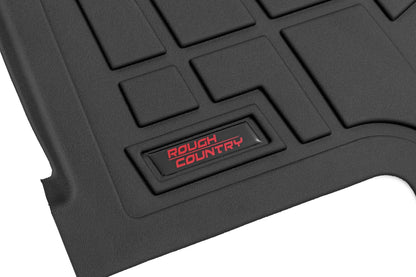 Rough Country SM91901 Sure-Fit Floor Mats | Front | Mercedes-Benz Sprinter 2500/Sprinter 3500 (19-25)