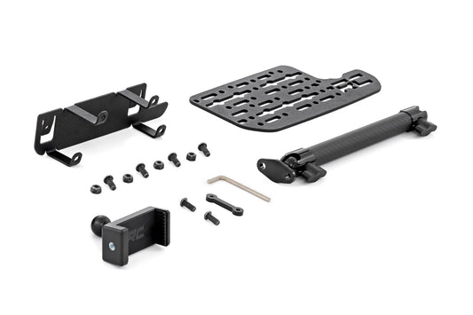 Rough Country 33007 Dash Mount | 10" Non-Mag Safe Mount Kit | 8in Screen | Ram 1500 4WD (2019-2026)
