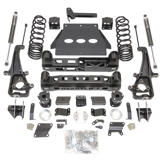 6" Lift Kit With Falcon Shocks And Factory 22" Wheels With Big Bore Knuckle - Ram 1500 - 2019-2023