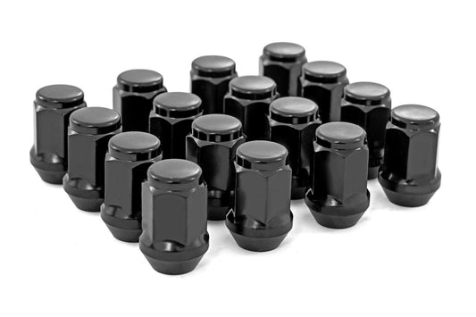 Rough Country 1907SBLK Lug Nut Set | M12x1.5 | 16 Qty | Black