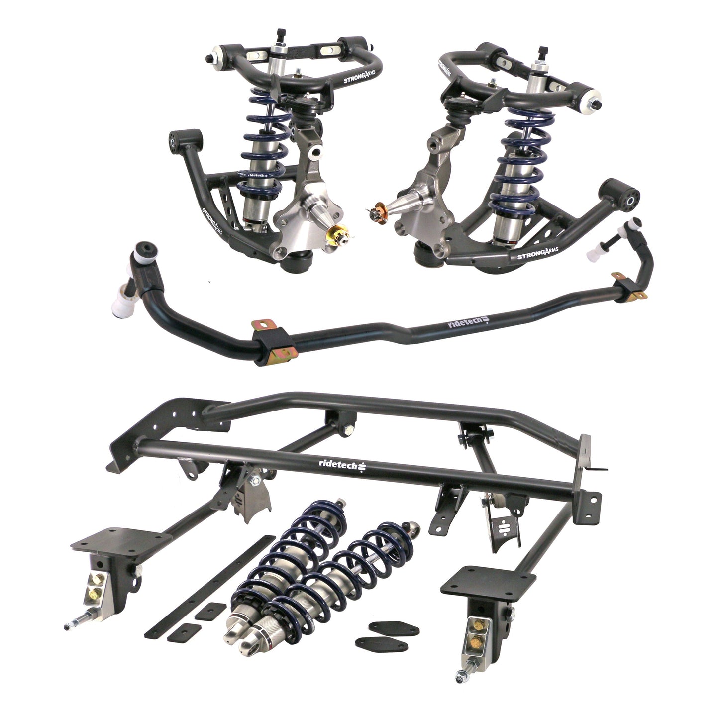 Ridetech 11160302 TQ Coil-Over System for 1967-1969 GM F-Body.